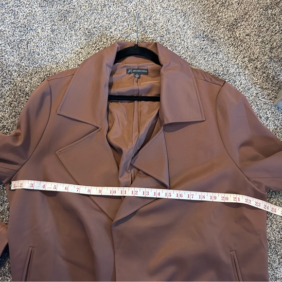 ❤️MAKE OFFER❤️ Adrianna Papell Open lined Blazer Brown Womens Size XL - Picture 4 of 6